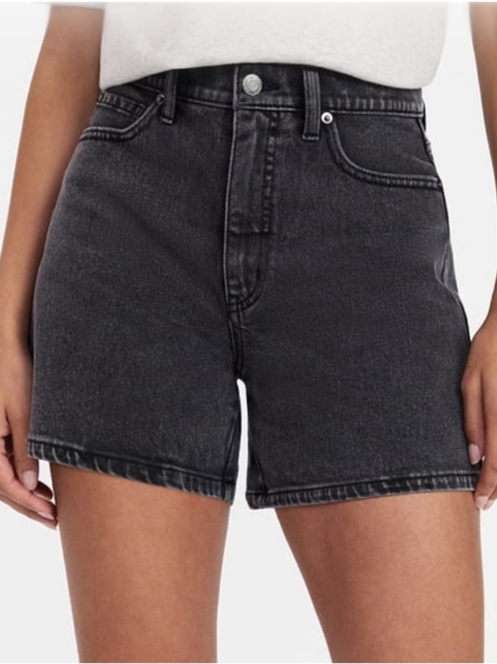 Time and Tru Women's High Rise Denim Shorts | Size 10